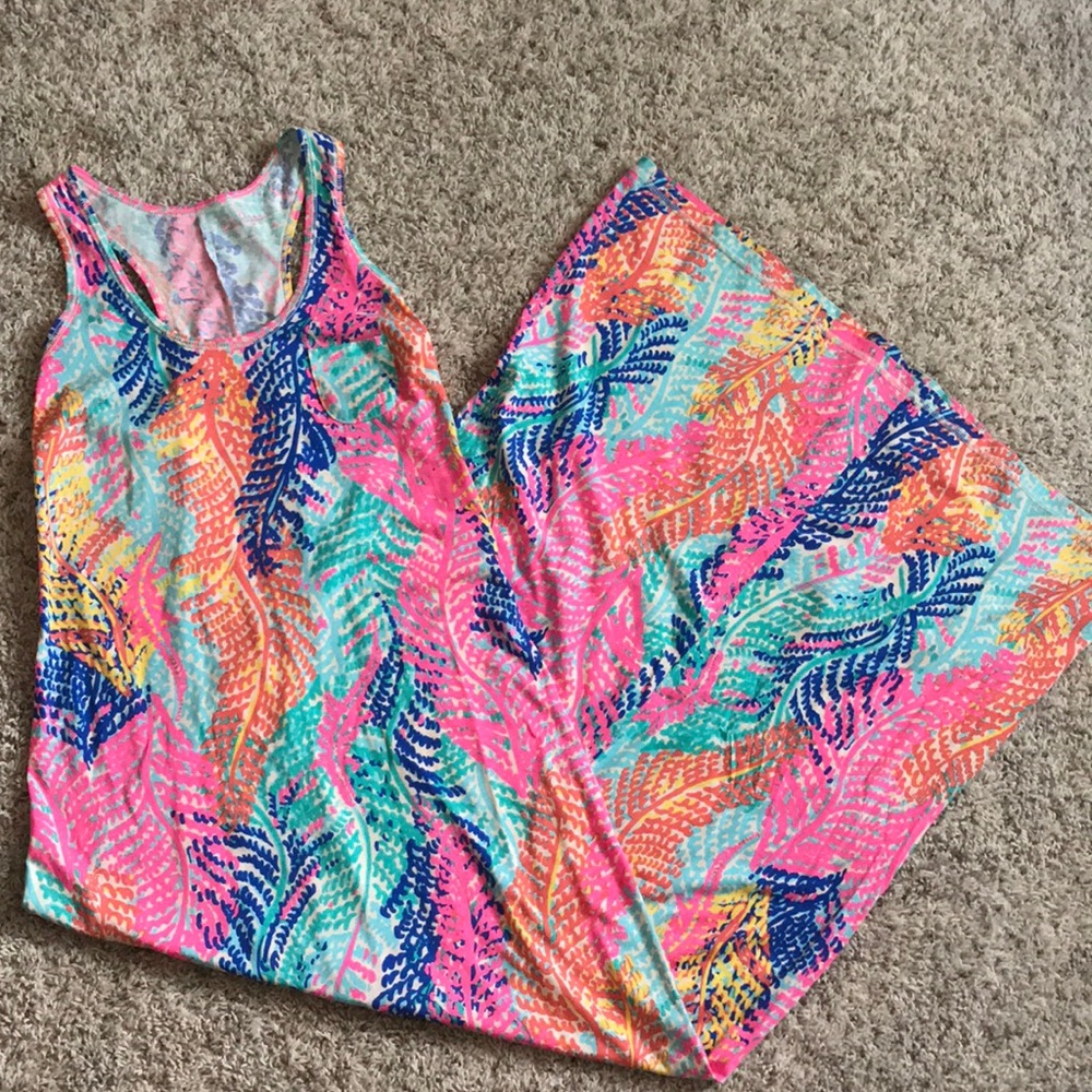 Lilly Pulitzer razor back maxi size small
